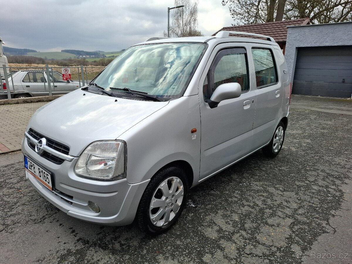 Opel AGILA 1.2 ,16 V GL,NJOY,klima, tažné,alu kola,2002