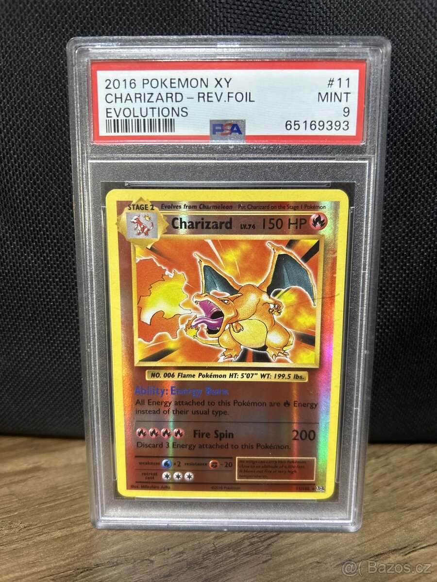 Pokemon CHARIZARD-2016-XY-REV.FOIL.