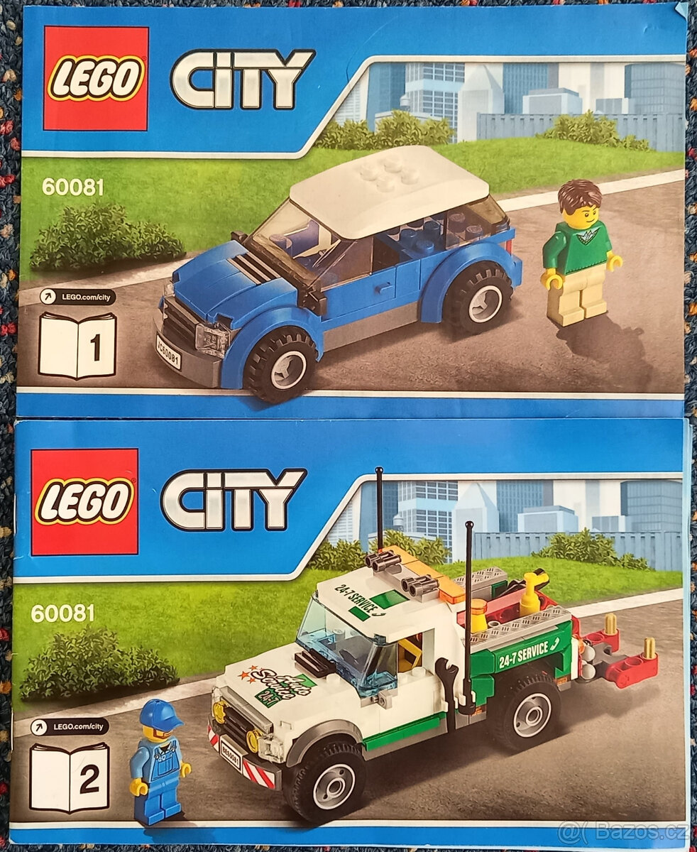 Lego City 60081 - Odtahový pick-up.