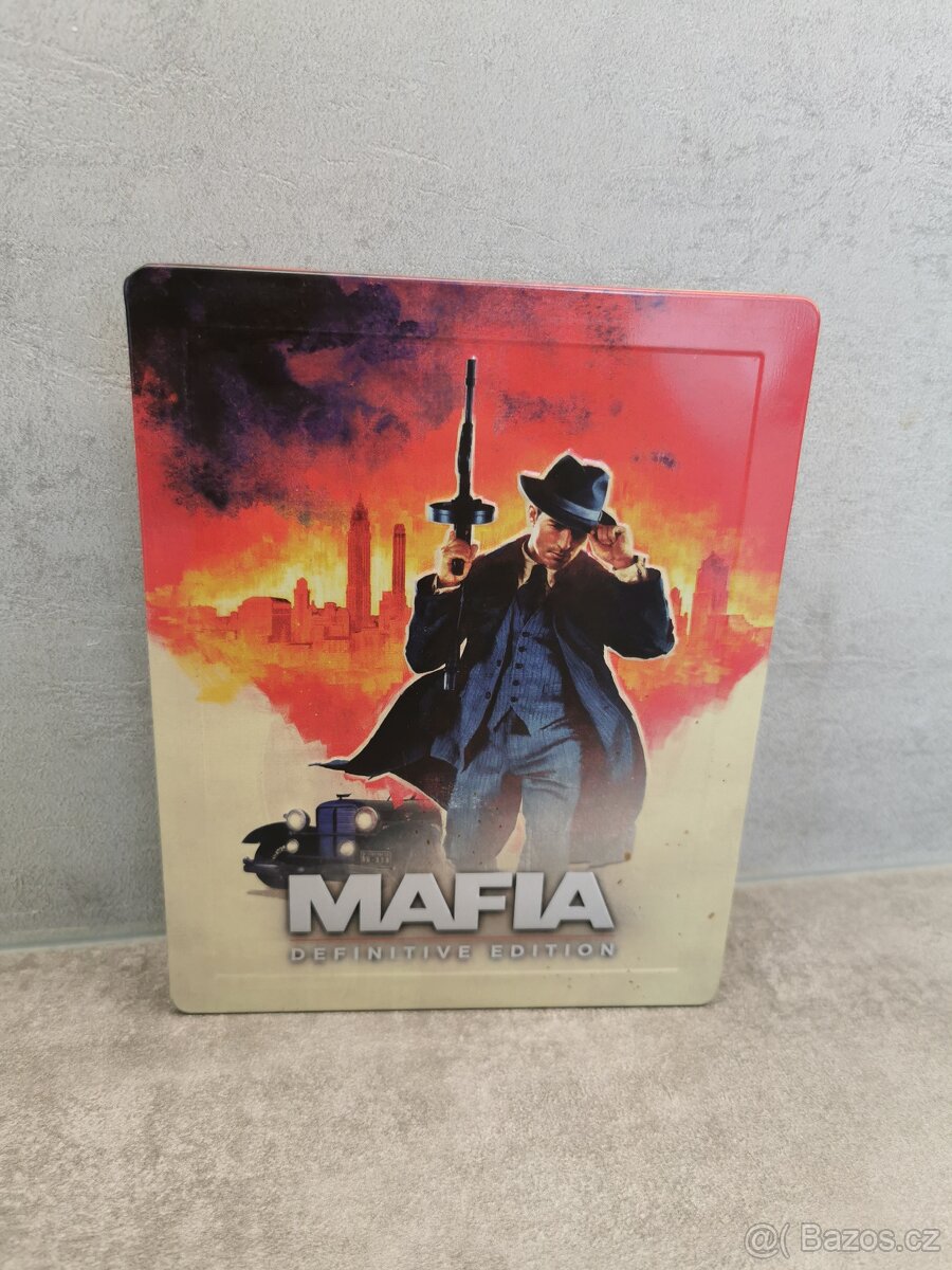 Mafia Definitive Edition - Steelbook + disk PS4