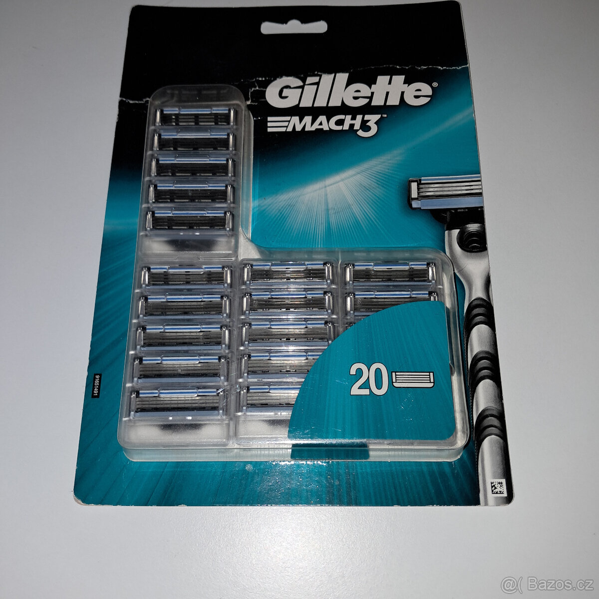 GILLETTE Mach3 náhradní hlavice 20 ks