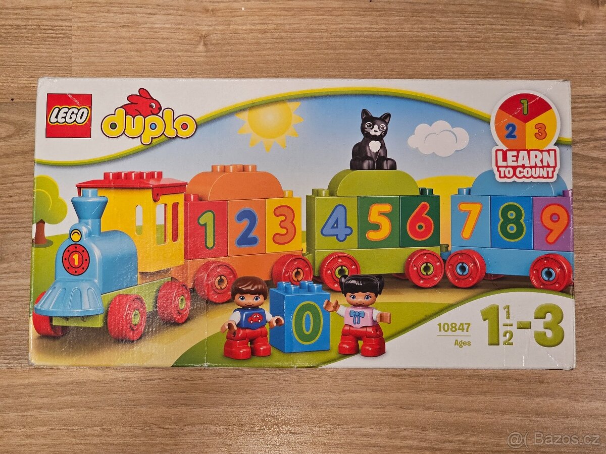 Lego DUPLO 10847 Vláček s čísly