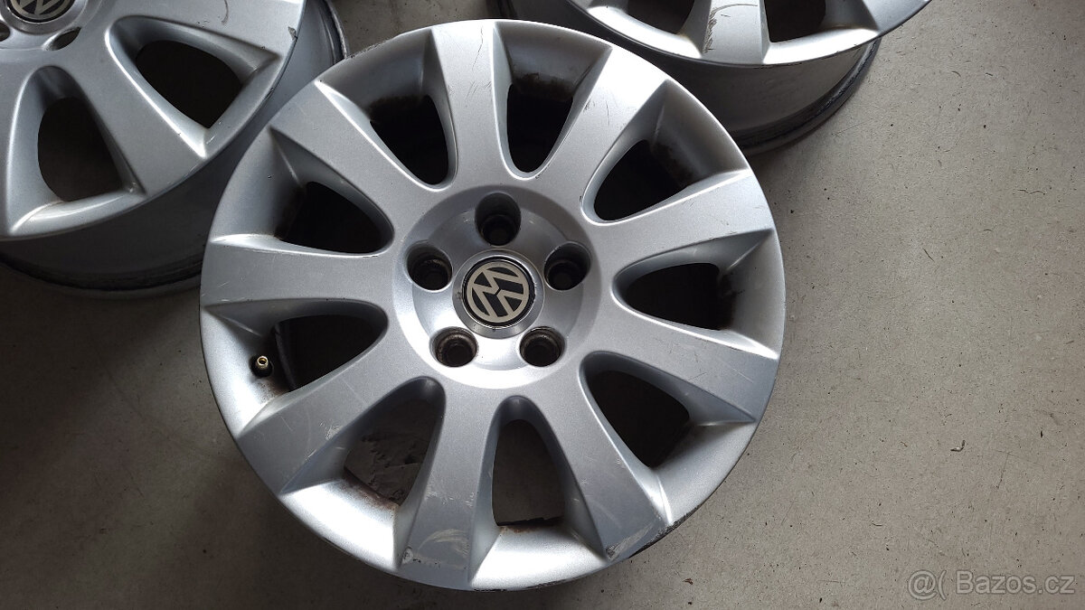 Original ALU disky Volkswagen 16" 5x112 ET37