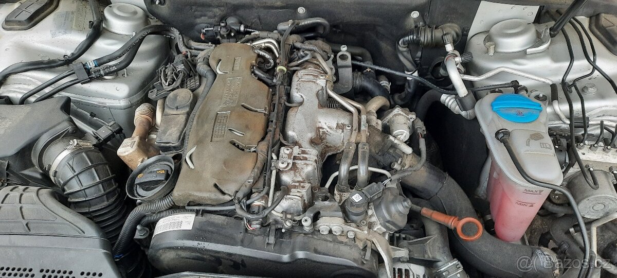 Motor 2.0tdi caga audi a4 8k a5 8t 186 tis km