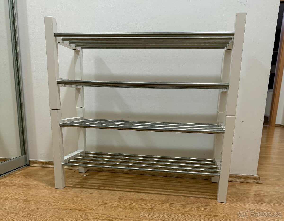 2 botníky IKEA Tjusig/2 IKEA Tjusig shoe racks