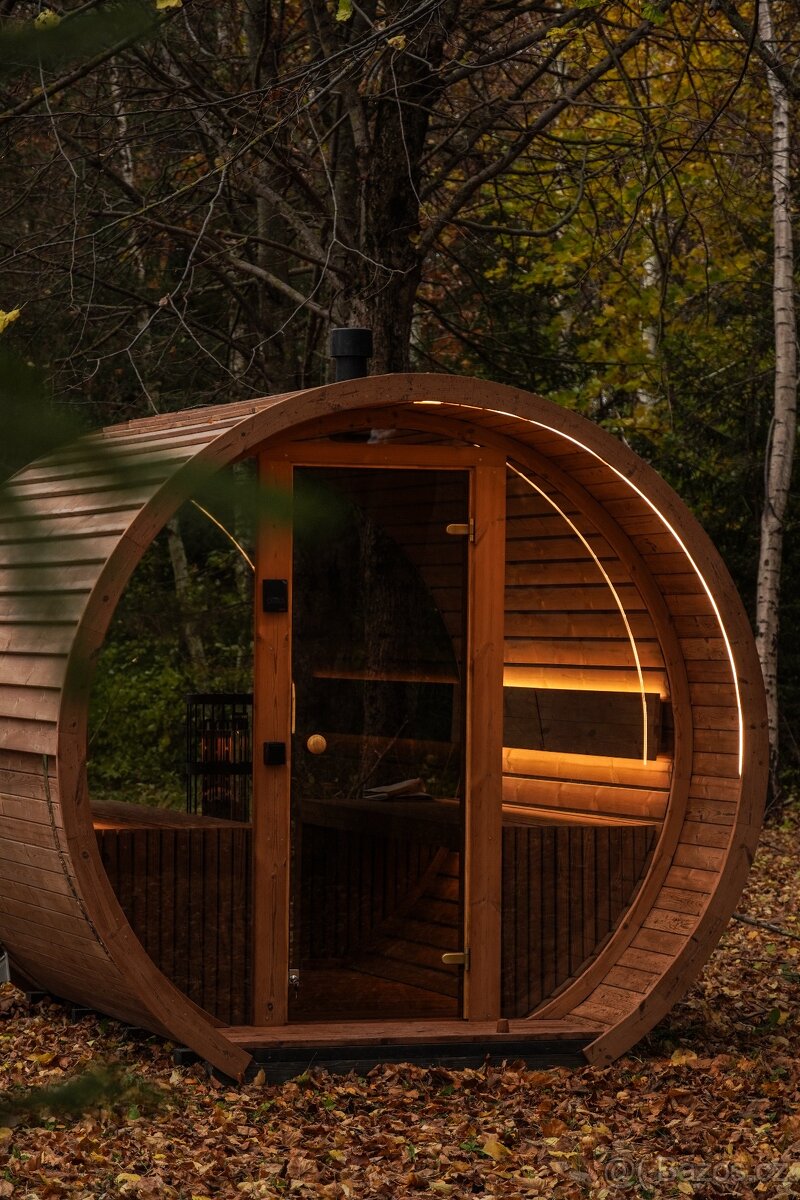 Zahradni sudova sauna 2,6 m - thermo drive