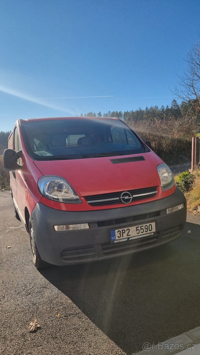 Opel Vivaro 1.9 DTI  SPOLEHLIVOST