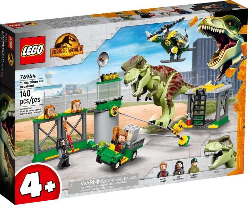 LEGO - Jurasic World - Útěk T-rexe