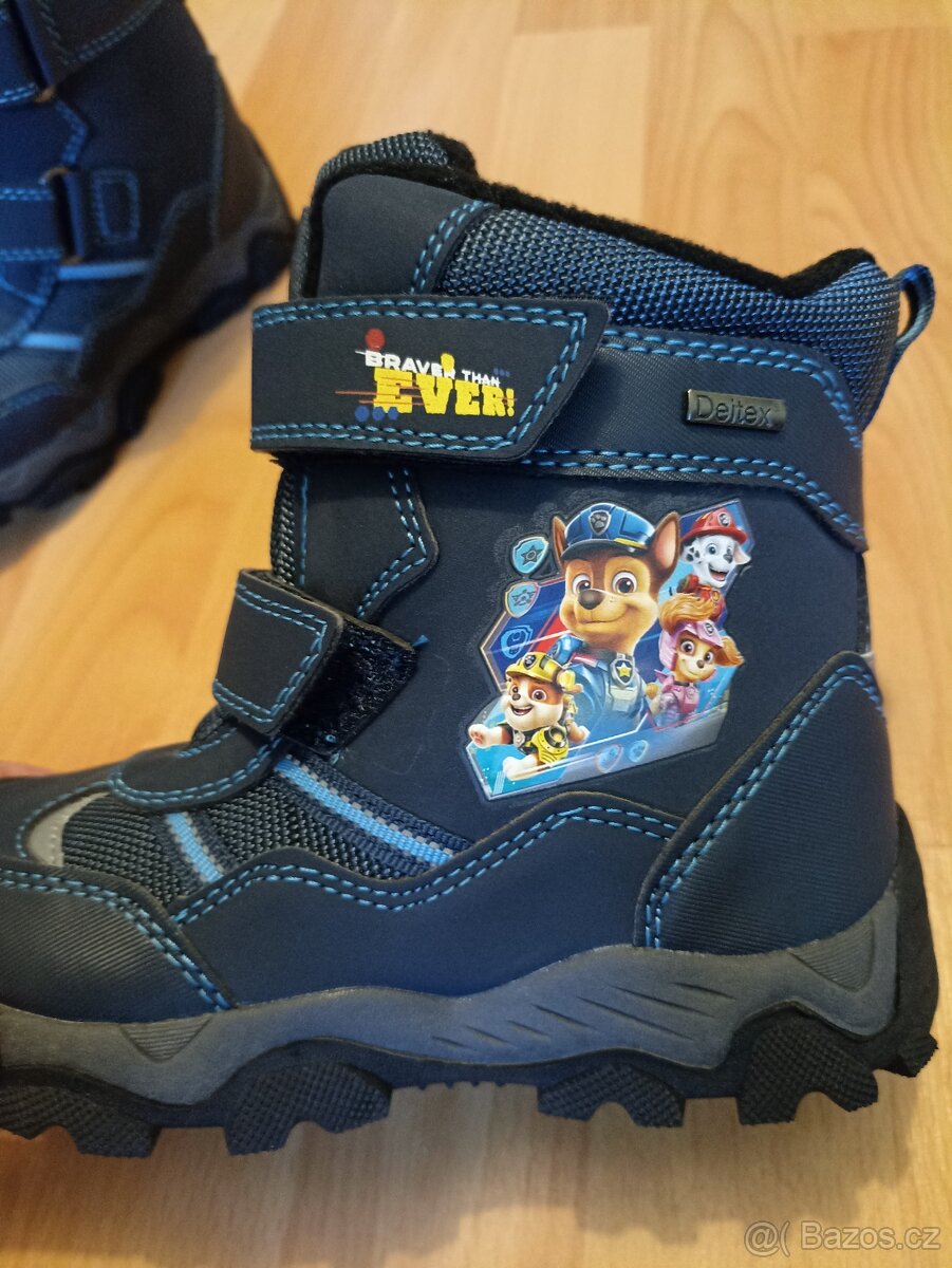 Zimní boty Paw Patrol vel. 28