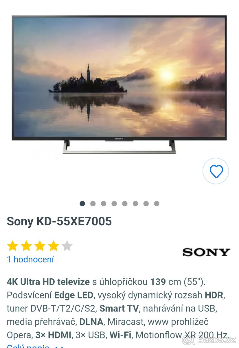 Sony Smart TV  55"