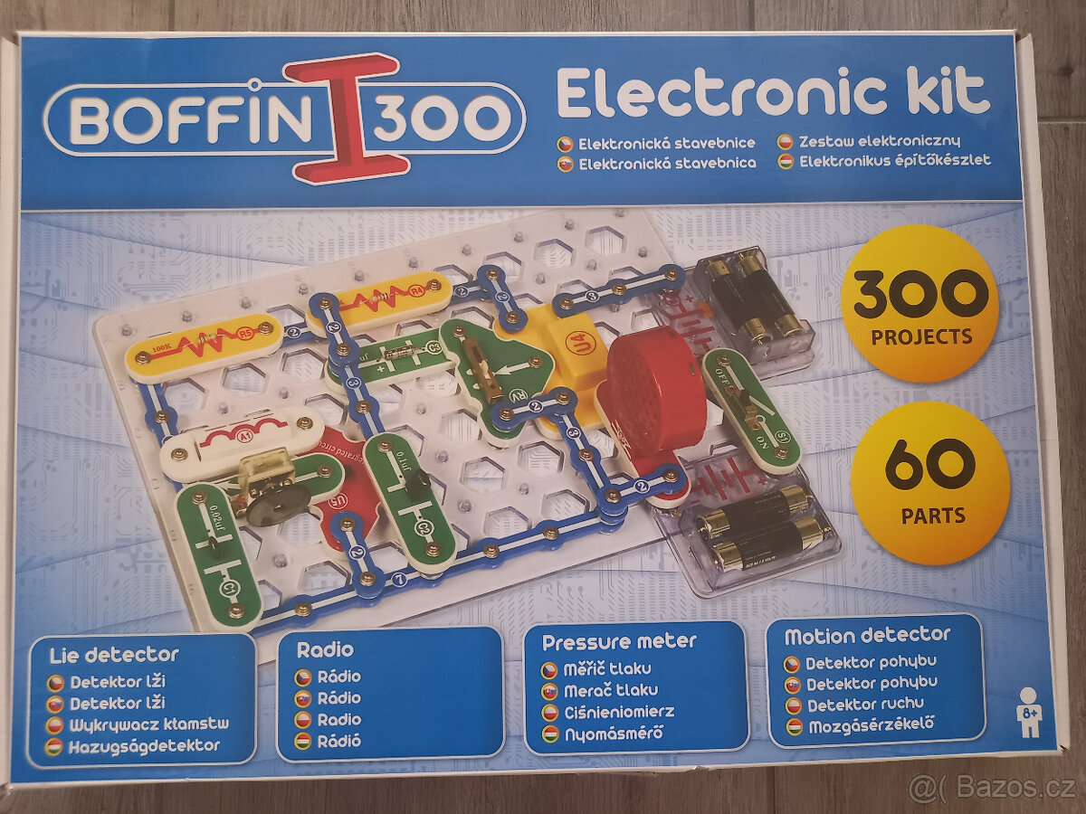 Elektronická stavebnice Boffin 300