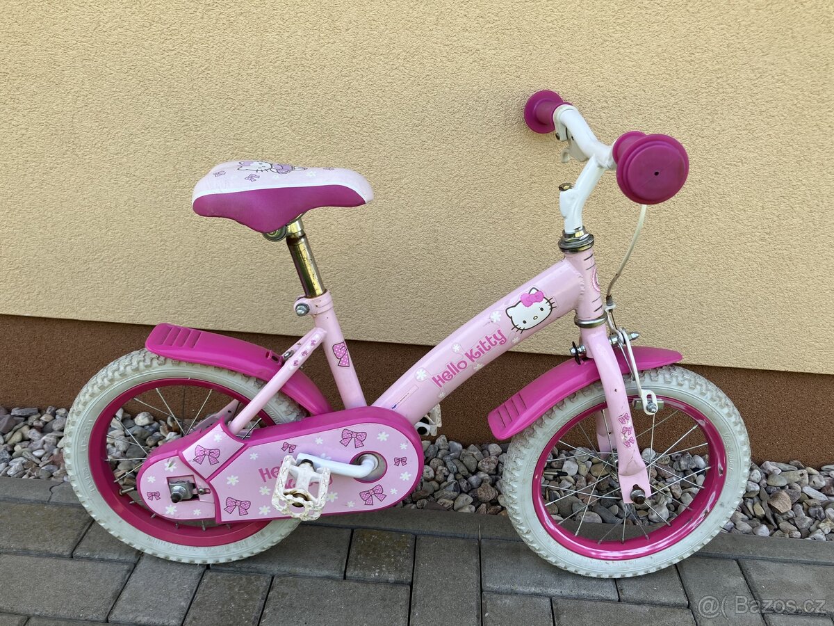 Dětské kolo Hello Kitty velikost 16