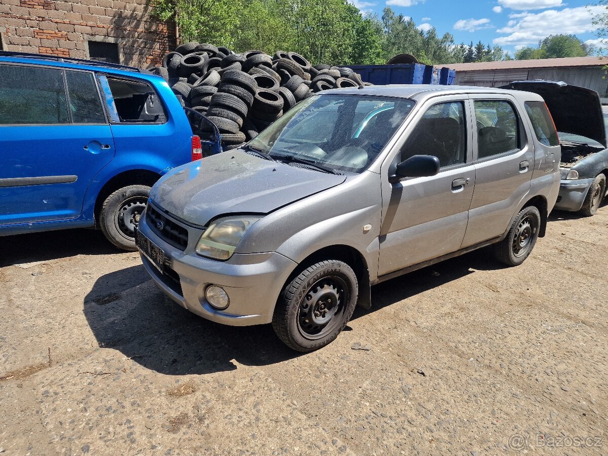 SUBARU JUSTY (DÍLY)