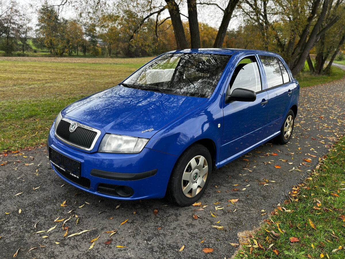 Škoda Fabia 1 1.2i HTP 40kW, RV 2005, Nová STK