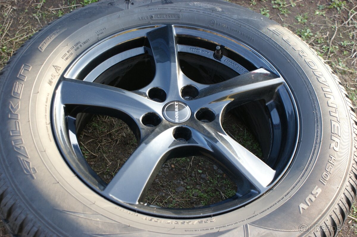 Alu kola Borbet 5x114 Renault Dacia Honda Suzuki pekne