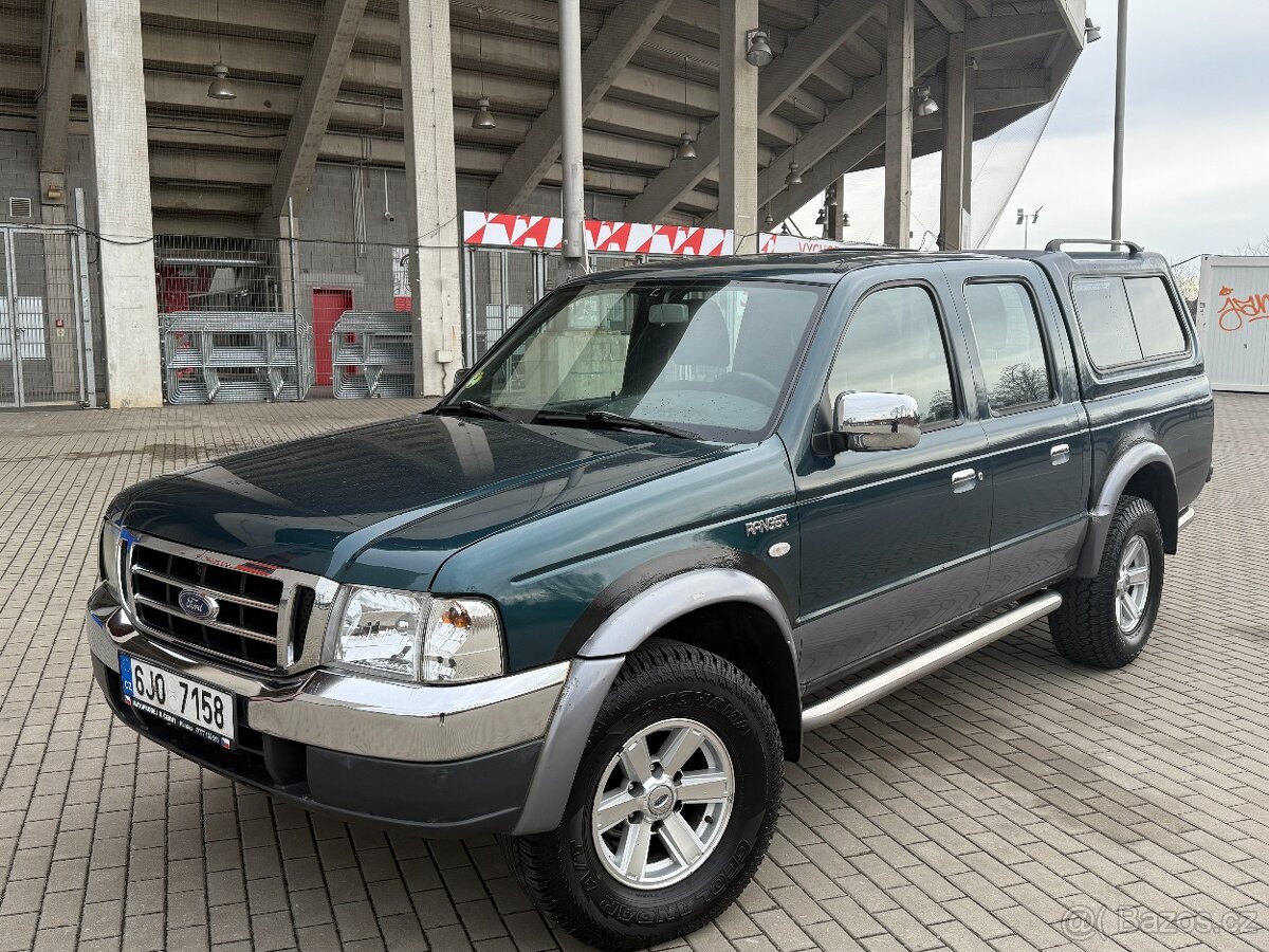 Ford Ranger, 2.5TDCi, 80kw 4x4 Tažné 2.8T