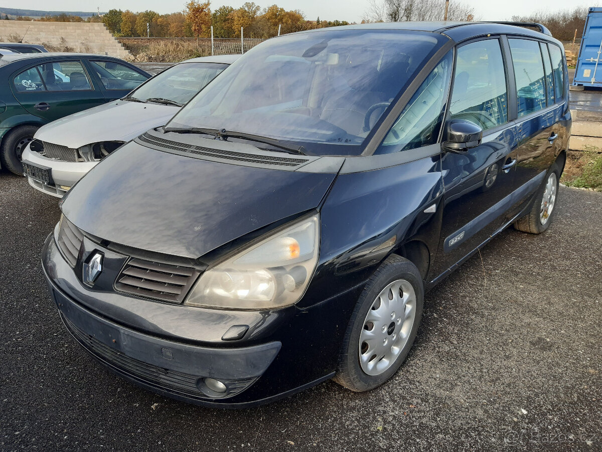 Renault Grand Espace 2,2DCI 110kW 2006, 7míst, díly