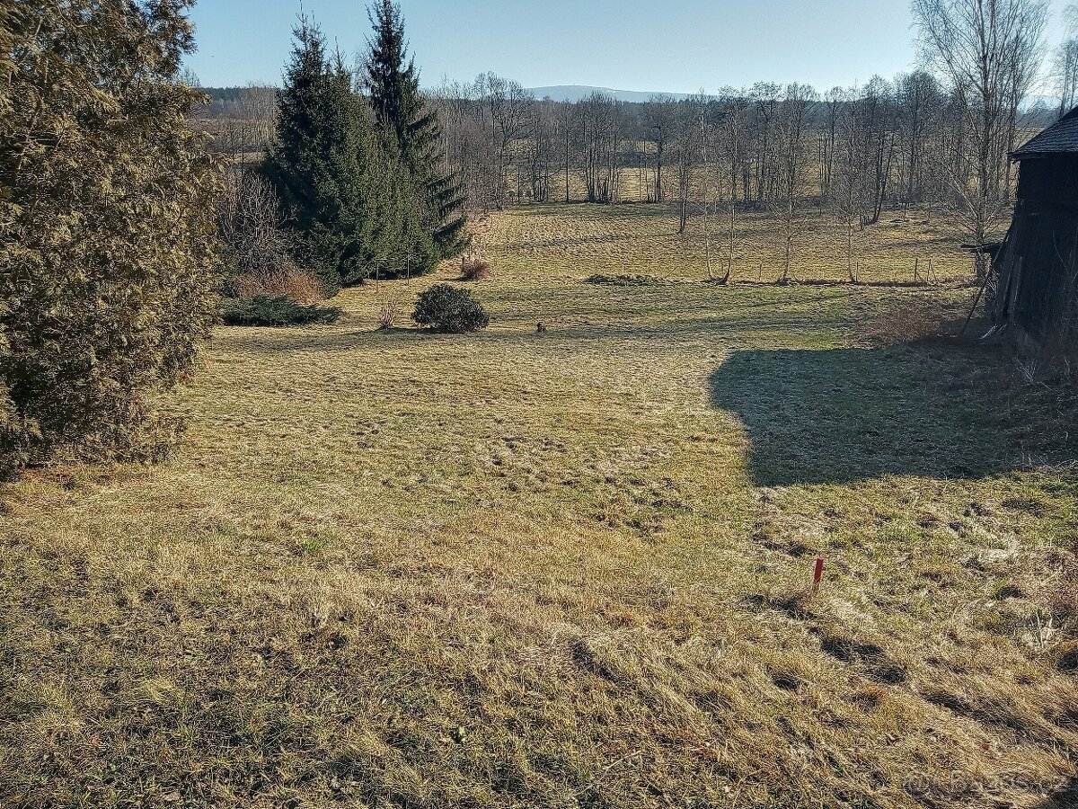 Prodám stavební pozemek v obci Horní Řasnice u Frýdlantu