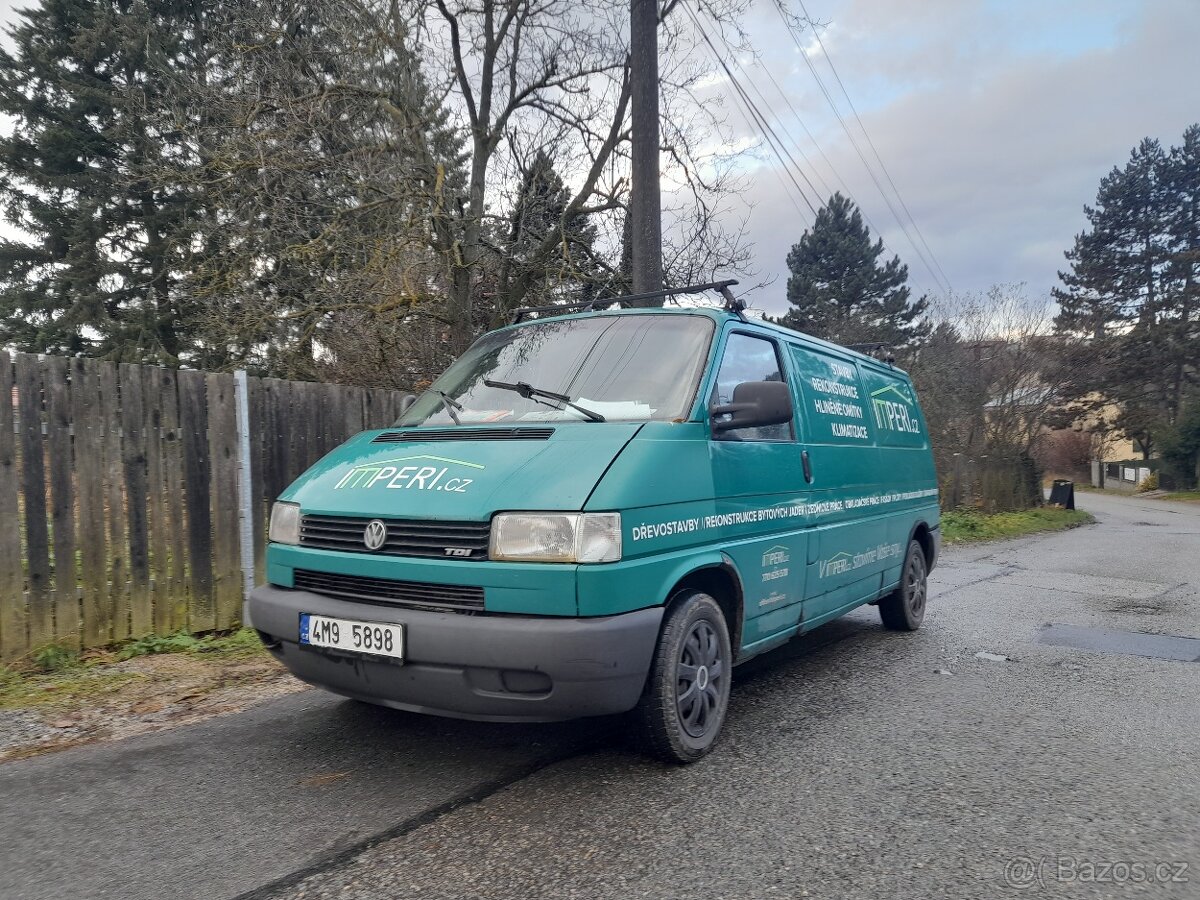 Prodám vw transporter2.5tdi long 4x4