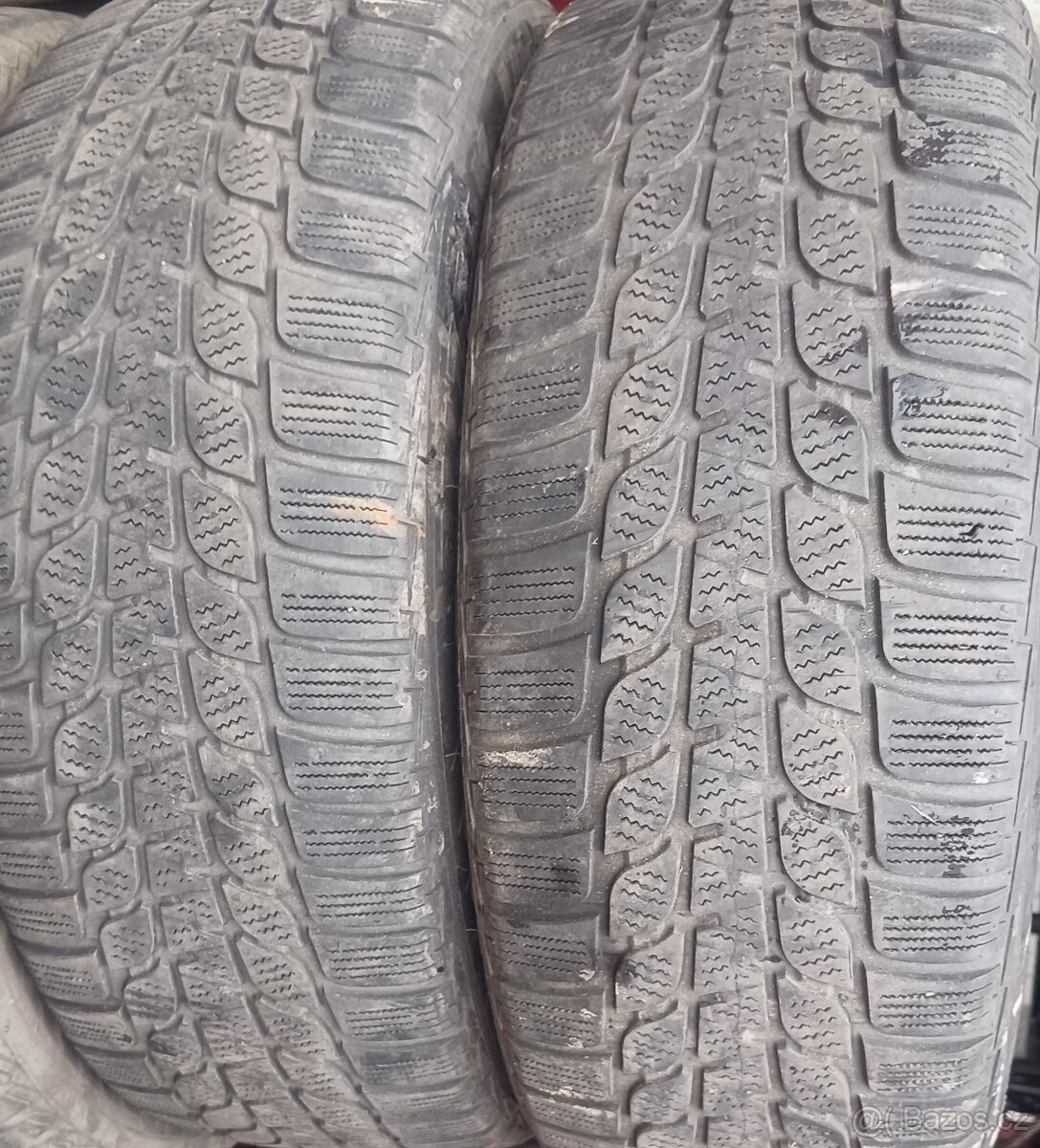 205/55 R16 91H Bridgestone Blizzak LM-25, DVĚ zimní pneumati