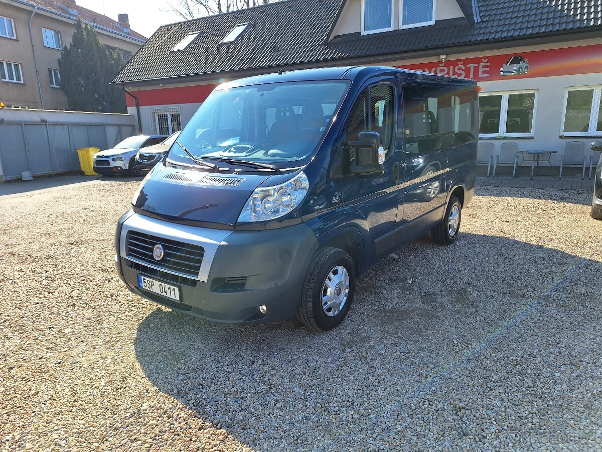 Fiat Ducato 2.3d 88KW 9Míst , Klima, Tažné , motor Iveco