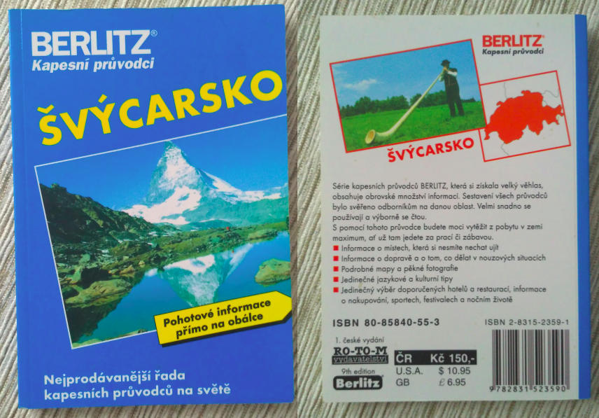 Švýcarsko - kapesní průvodce Berlitz