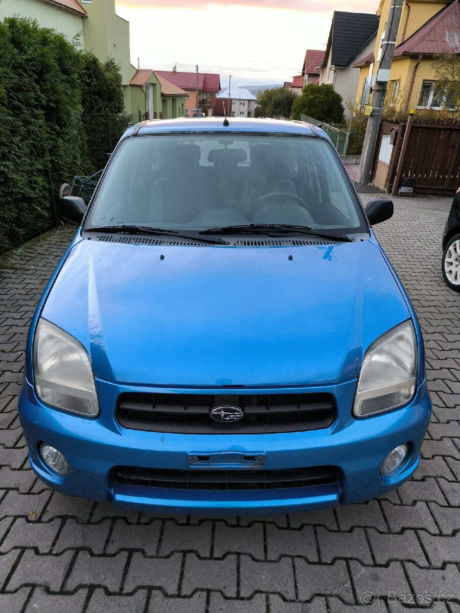 Náhradní díly ze Subaru Justy G3X, Suzuki Ignis, 4x4