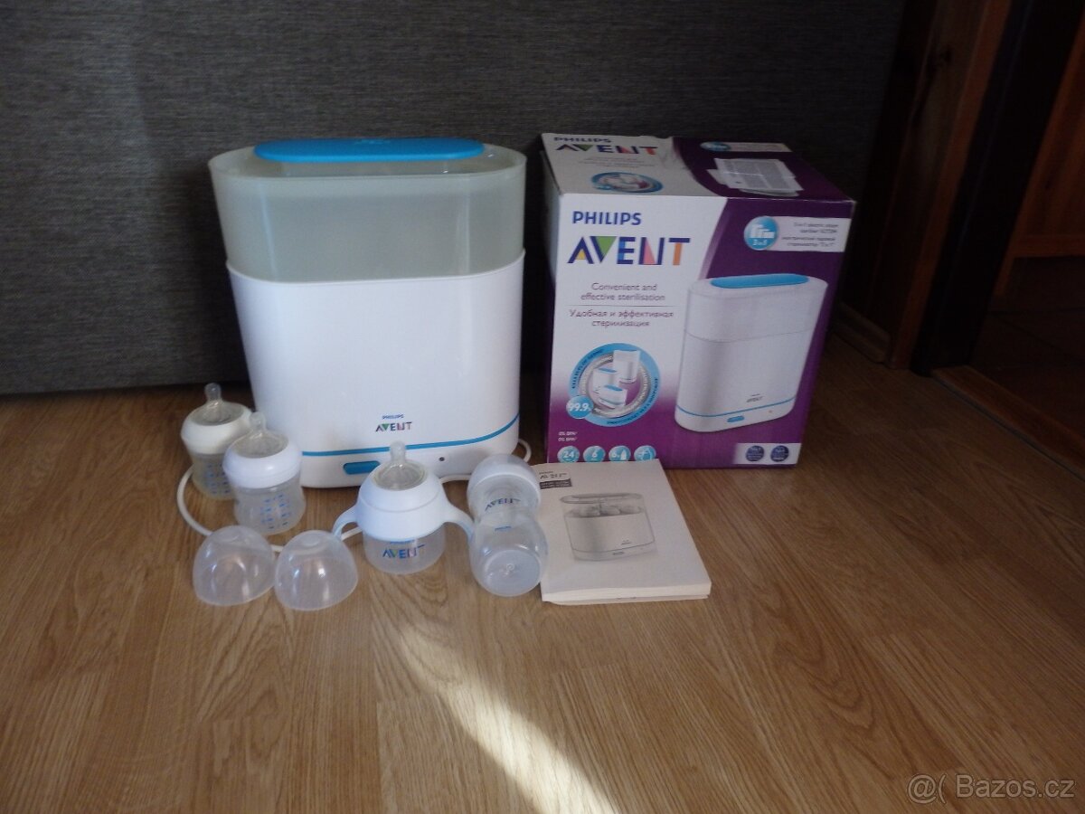 Elektrický parní sterilizátor Philips Avent 3 v 1