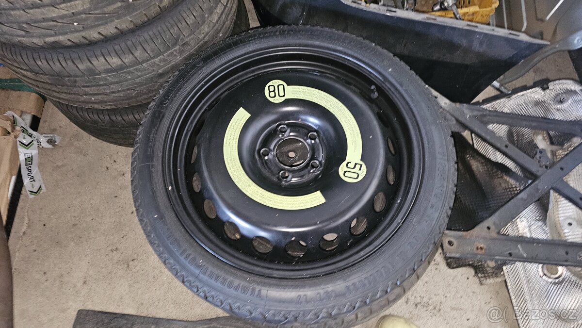 Dojezdová rezerva 5x112 125/70R19