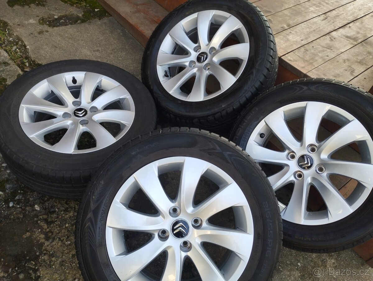 ALU CITROEN 4x108 R16 NOKIAN LINE 215/55 R16 93H