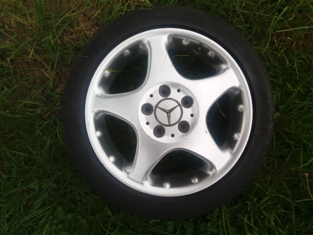 Orig. Alu kola R16 Mercedes Benz řady A + B rozteč 5x112