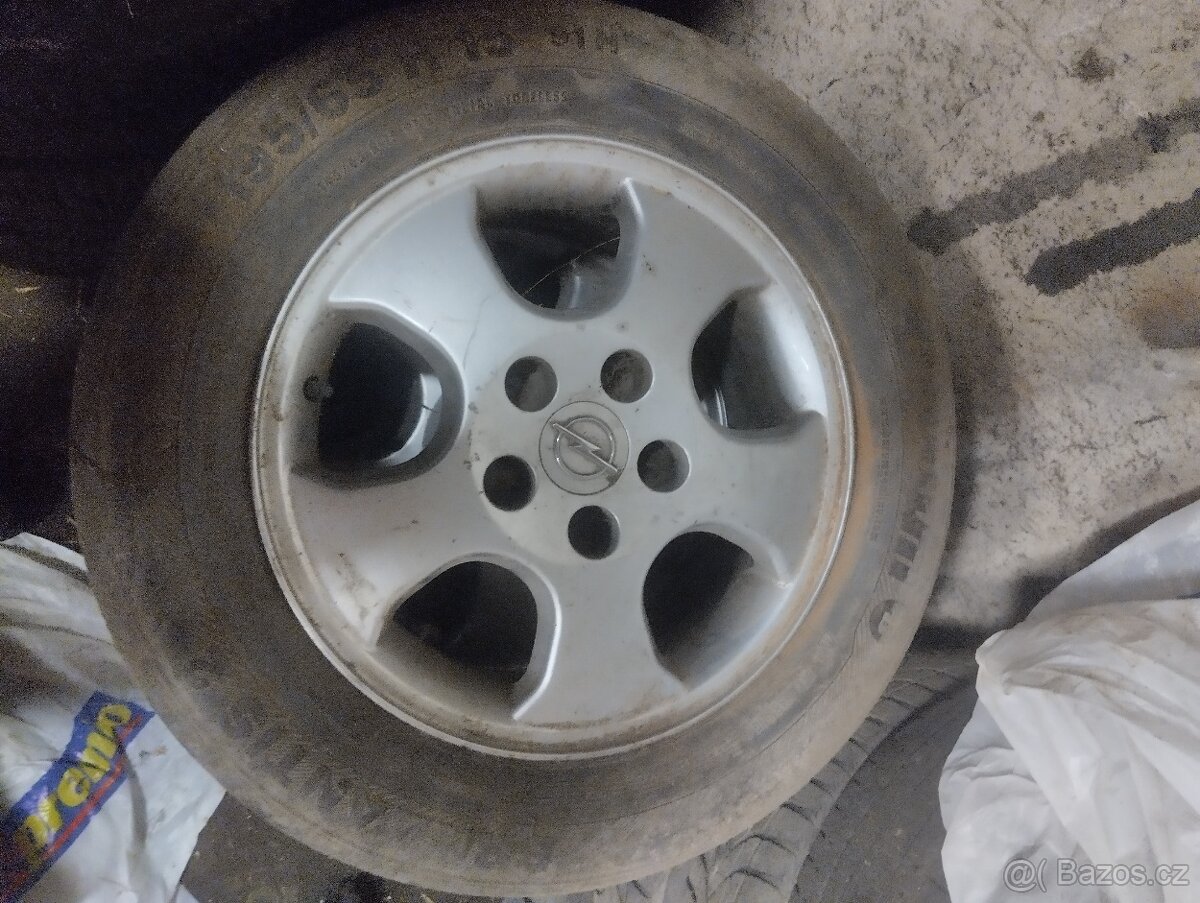 Alu Disky z Opel Vectra B pneu 195/65R15