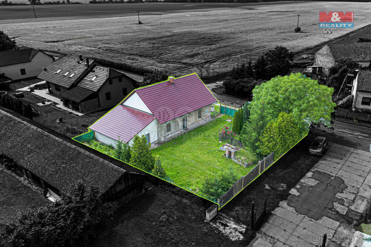 Prodej rodinného domu, 3+1 Horka I - Borek, pozemek 555 m²