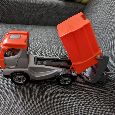 Lena Auto Truckies popeláři 25 cm s panáčkem