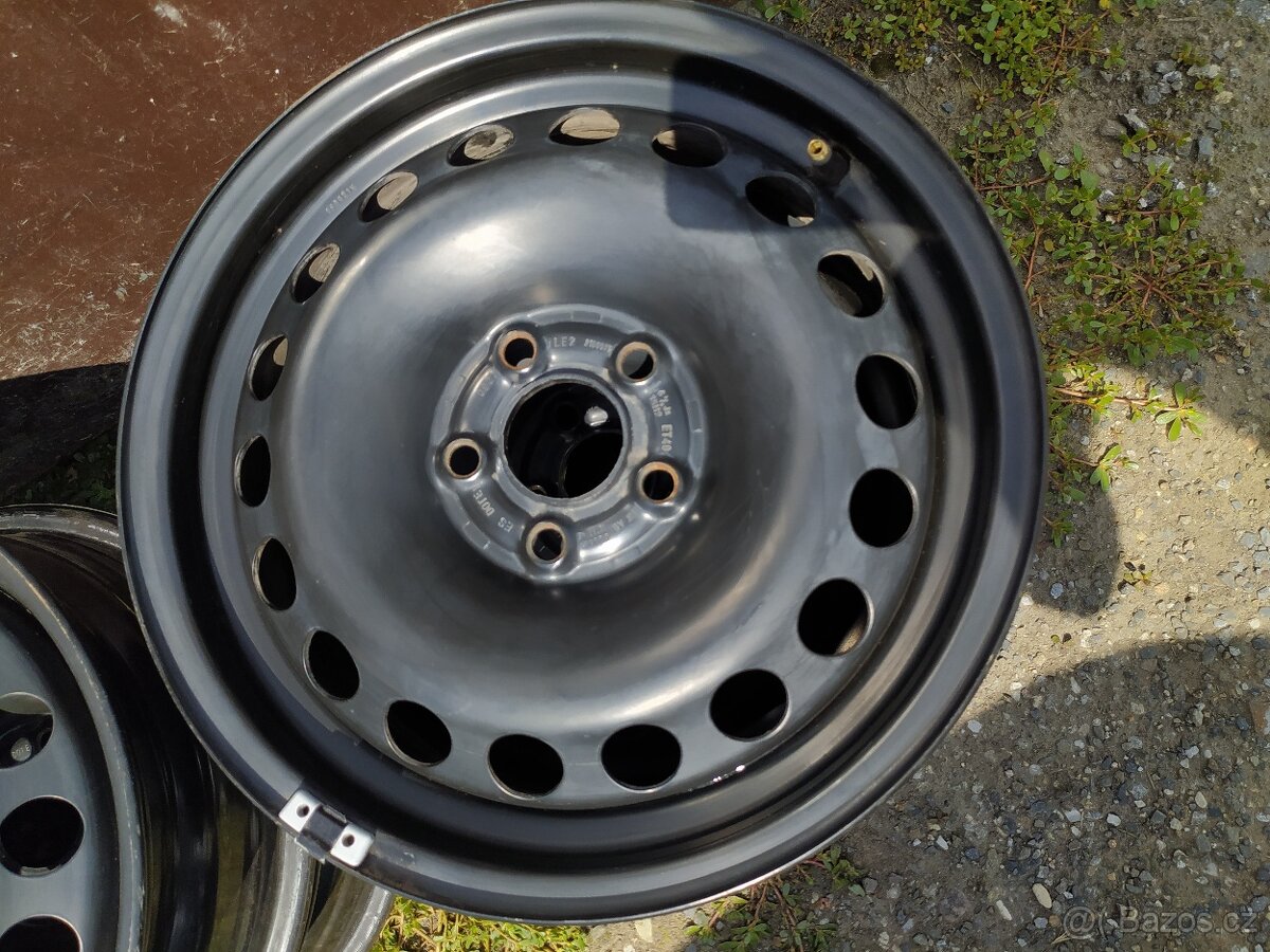 5x100 R15 5.5JX15H2 ET40 ŠKODA AUDI VW DISKY