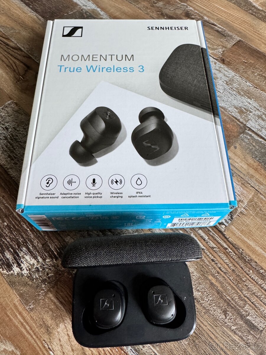 Sluchátka Sennheiser Momentum True Wireless 3