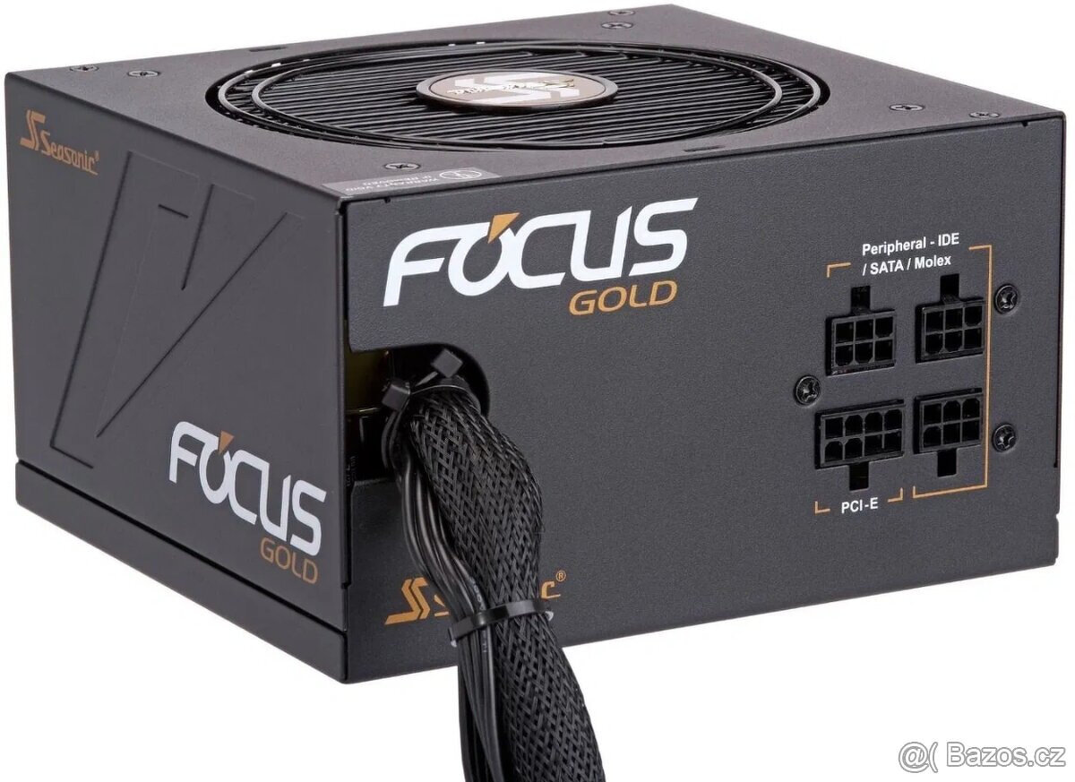 Seasonic Focus GM 650 Gold - Semi modulární