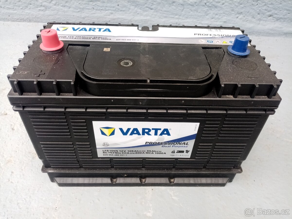 Trakční baterie Varta 12V