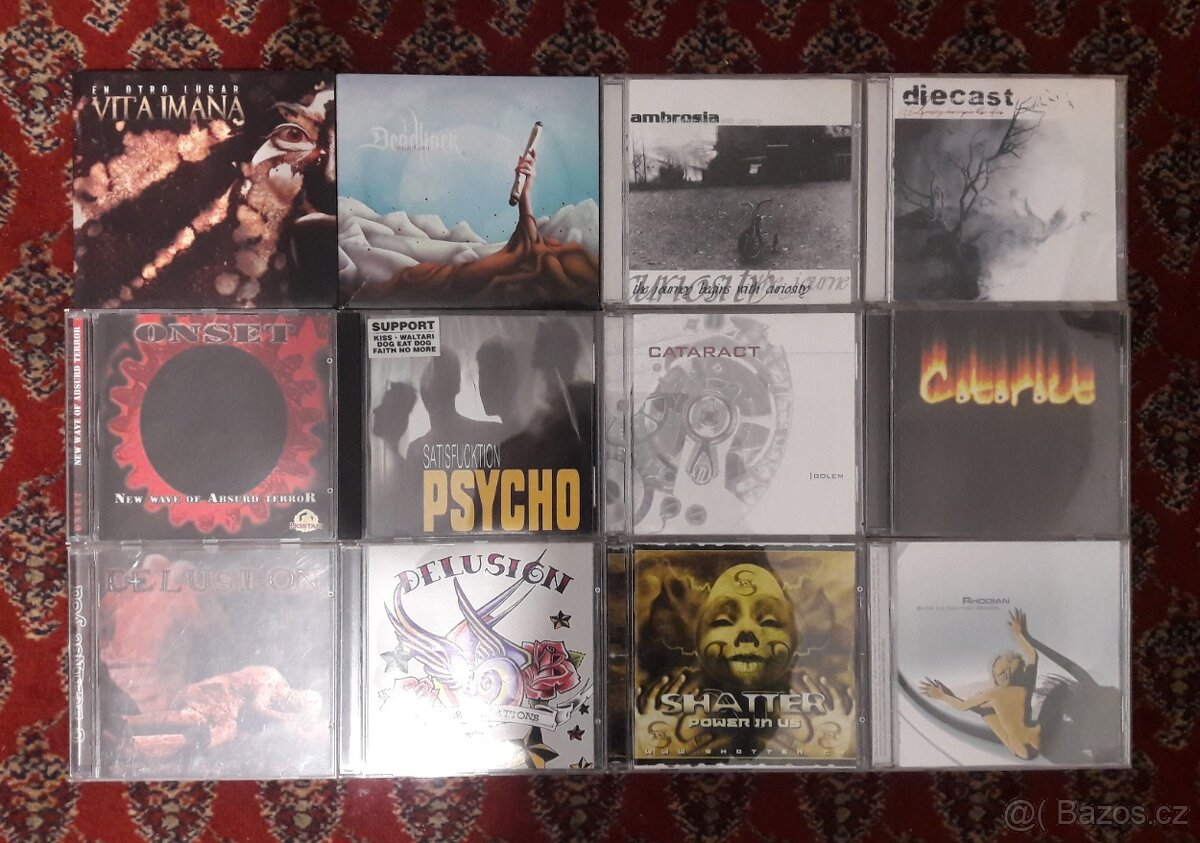 Prodám original CD: HC, Metal, Emo, Punk, Rock.