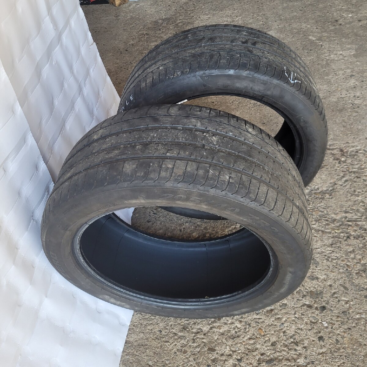 Použité pneumatiky Pirelli 295/40 ZR21