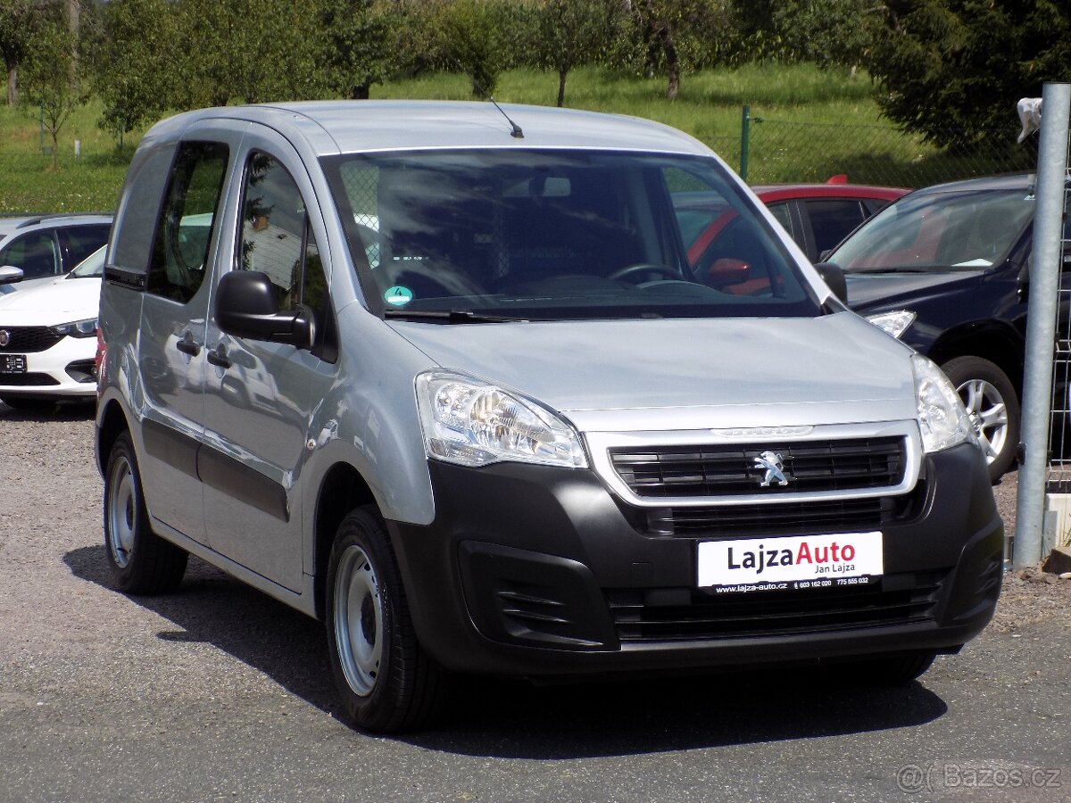 Peugeot Partner 1,6 HDi, 3.místa,serviska,odpočet DPH