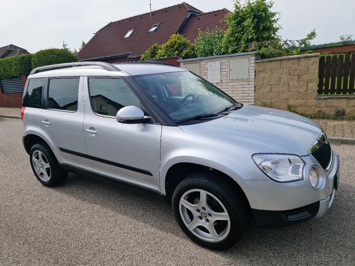 Škoda Yeti 2.0 tdi 4x4 - DSG - bez koroze -