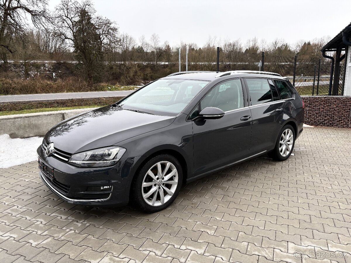 VW Golf 7 HIGHLINE 2.0 Tdi DSG 110kw/150ps Xenony Navi Závěs