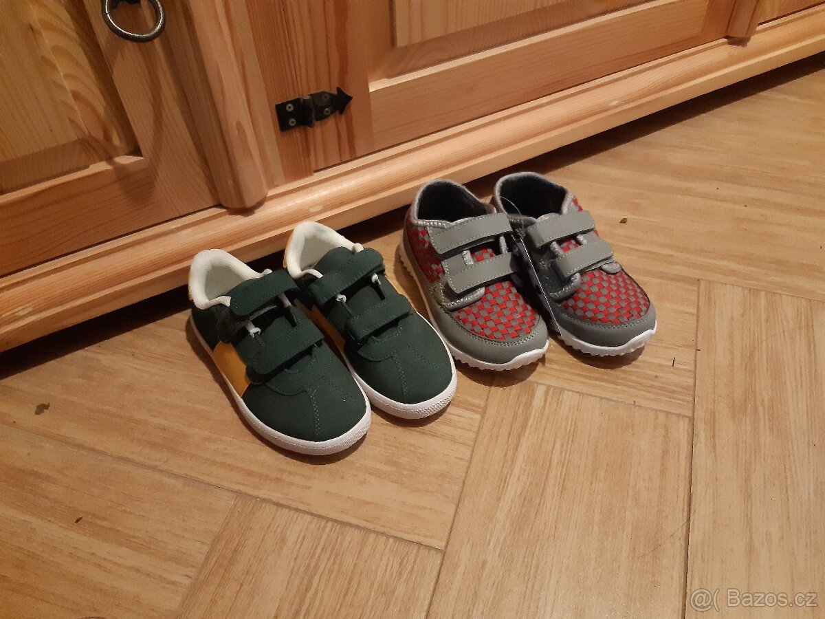 Nové dětské boty vel. 29 a 28