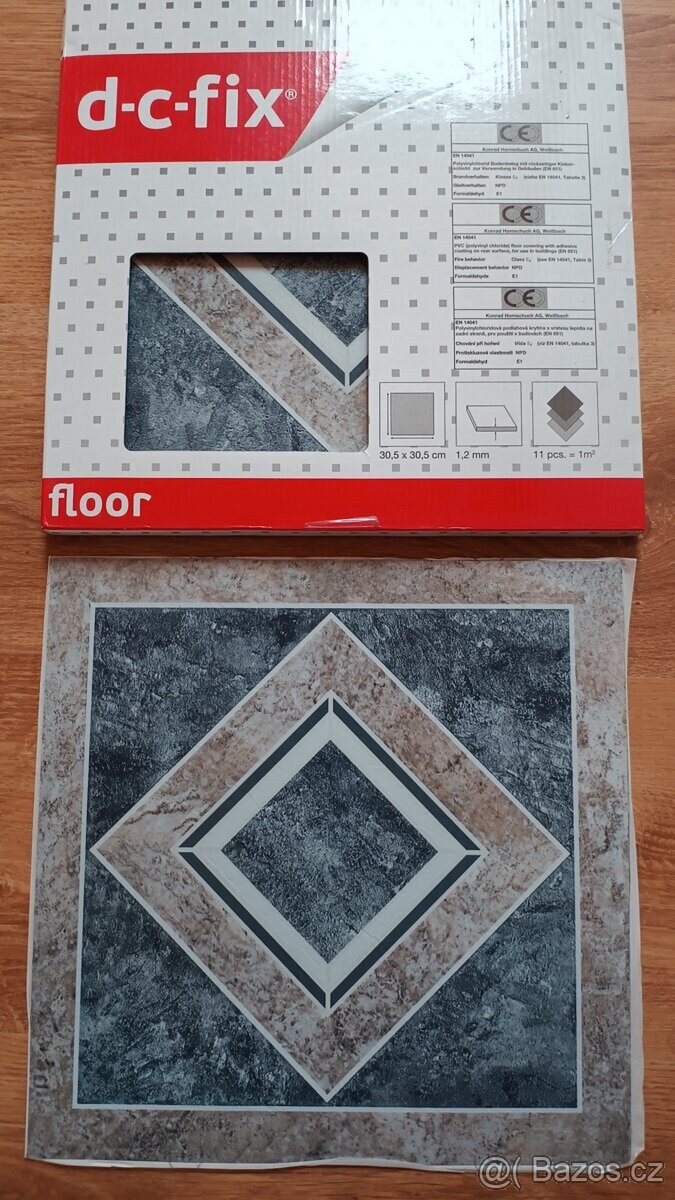 Samolepící podlahová krytina z PVC