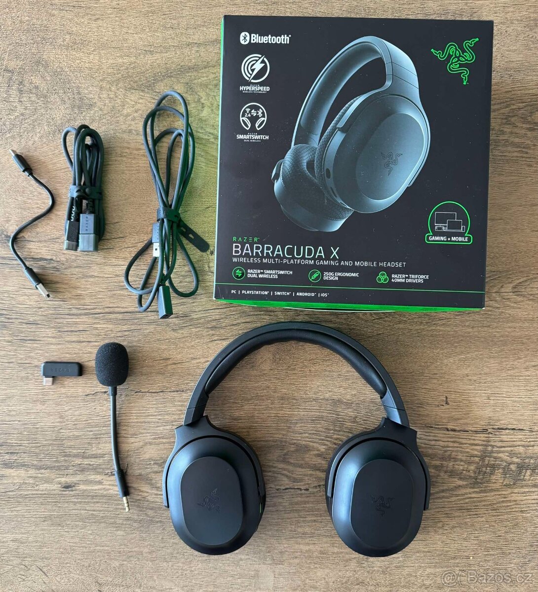 Razer Barracuda X - Black - záruka