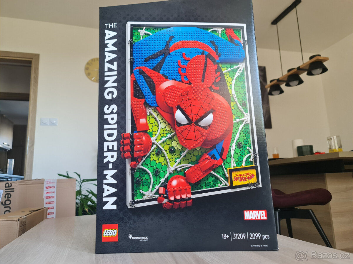 LEGO® ART 31209 The Amazing Spider-Man /balíkovna 39kc