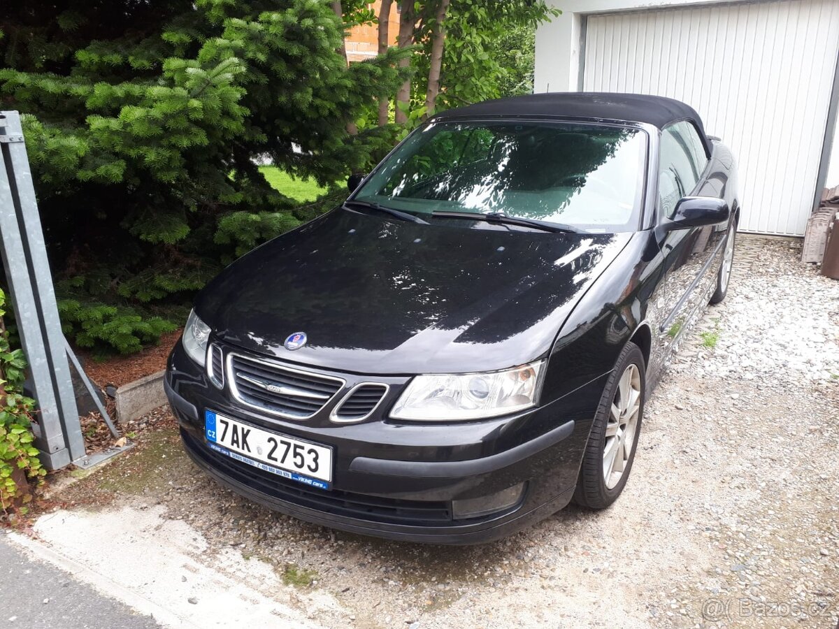 Saab  9-3 Kabrio 2.0i T 110kw 2.majitel