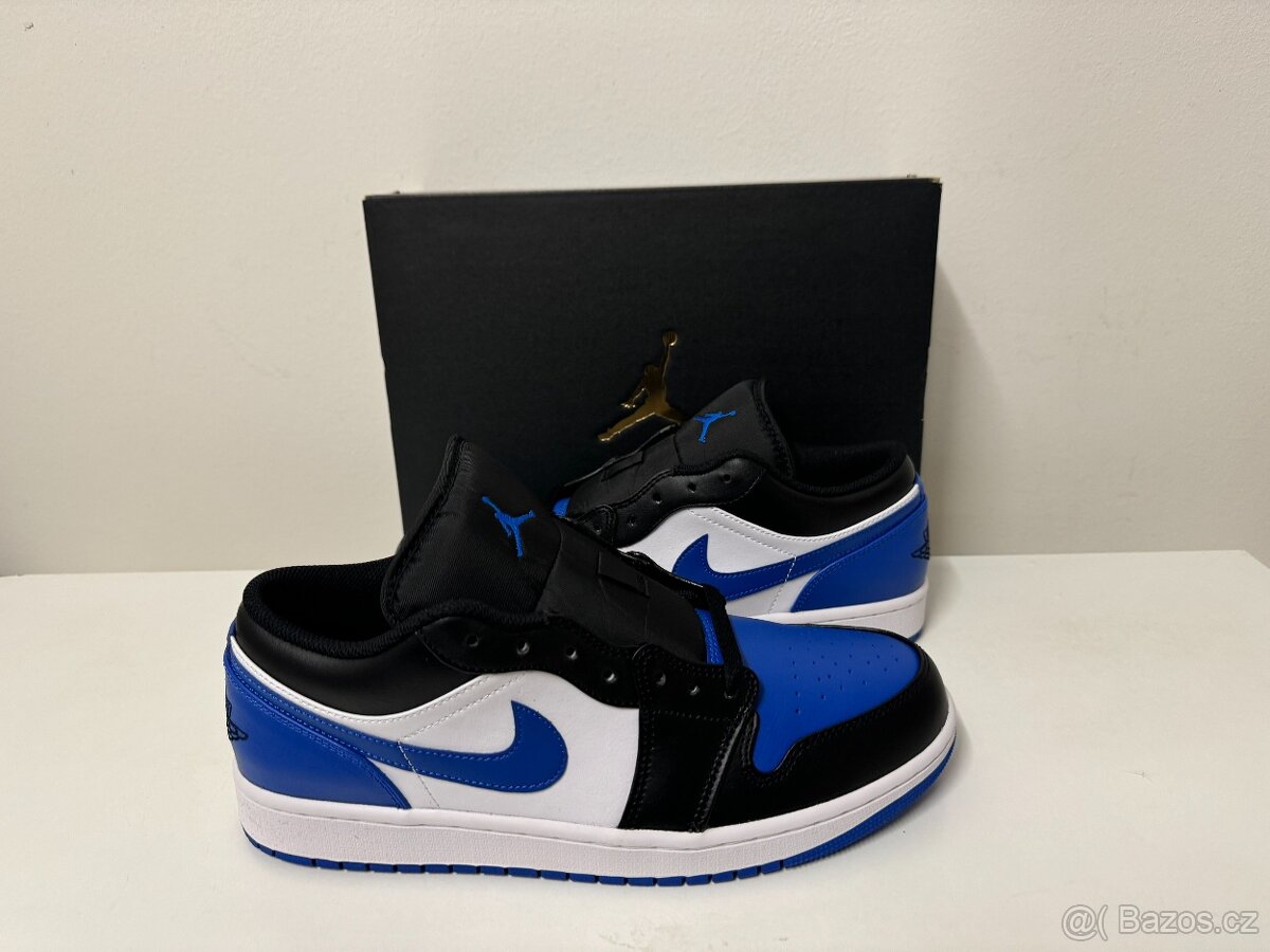 Nike Air Jordan 1 Low Alternate Royal Toe vel.44,5/28,5cm