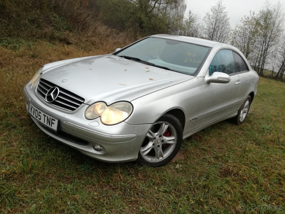 // Mercedes CLK W209 270cdi , 125kw //DÍLY